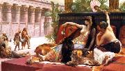 Alexandre Cabanel Cleopatra testing poisons on condemned prisoners painting